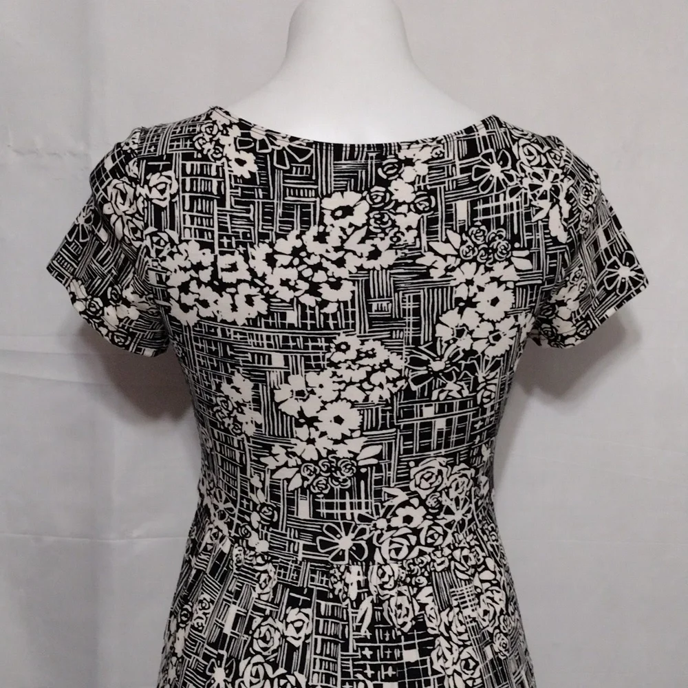 NWT Maeve Catalina Black Floral Tiered Maxi Dress Small Elegant Chic MSRP $138 - Picture 11 of 17